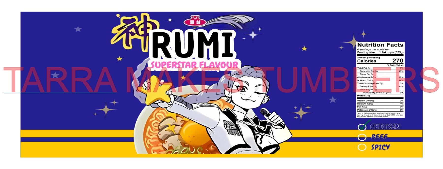 Rumi Zoey Mira Ramyeon Noodle Cup - Etsy