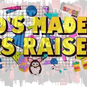 80's made 90's raised svg png sublimation print vinyl shirts tumblers digital download