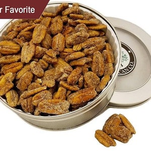Cinnamon Candied Pecans - Gift Tin