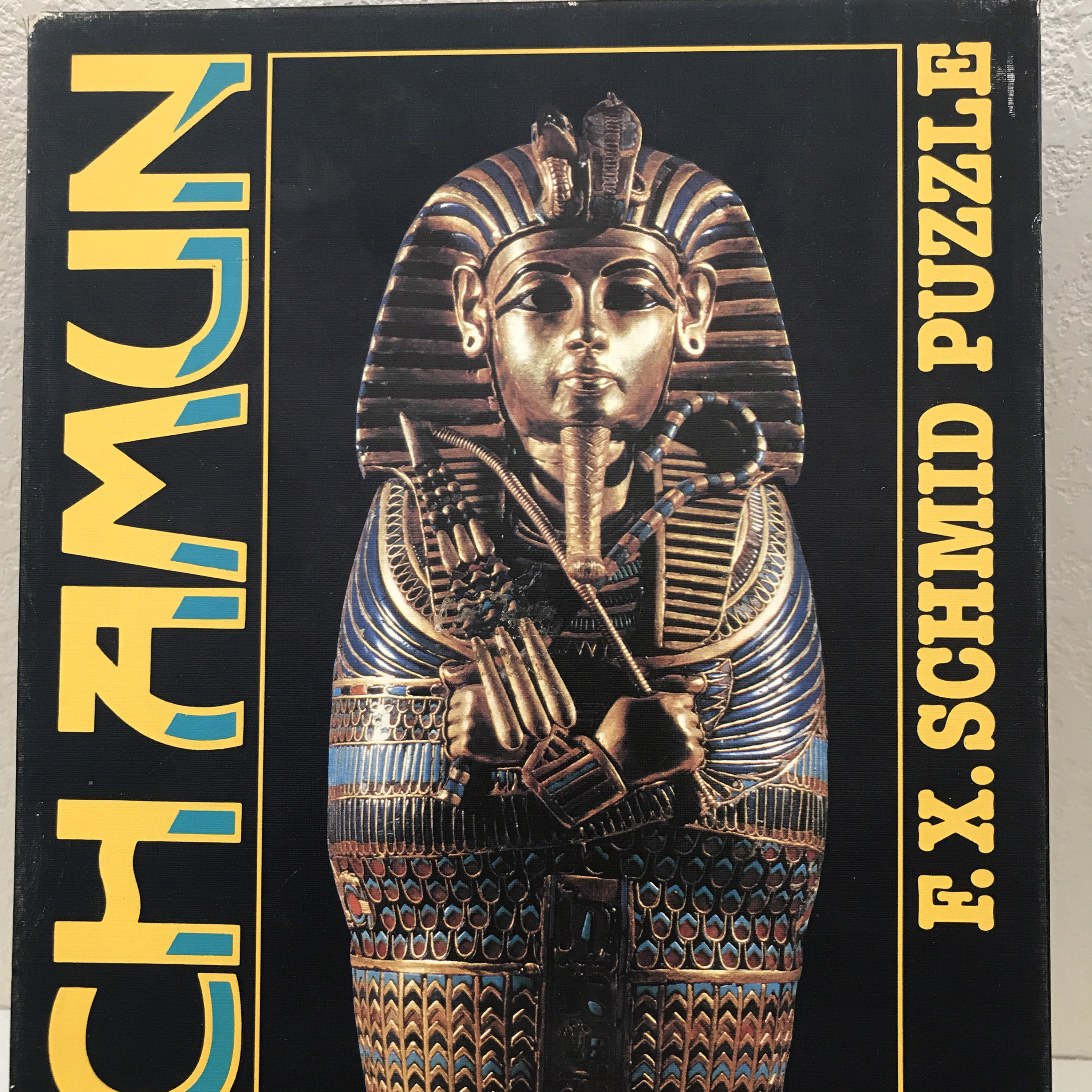 FX Schmid jigsaw puzzle vintage used 1000 pieces Tutanchamun - Etsy 日本