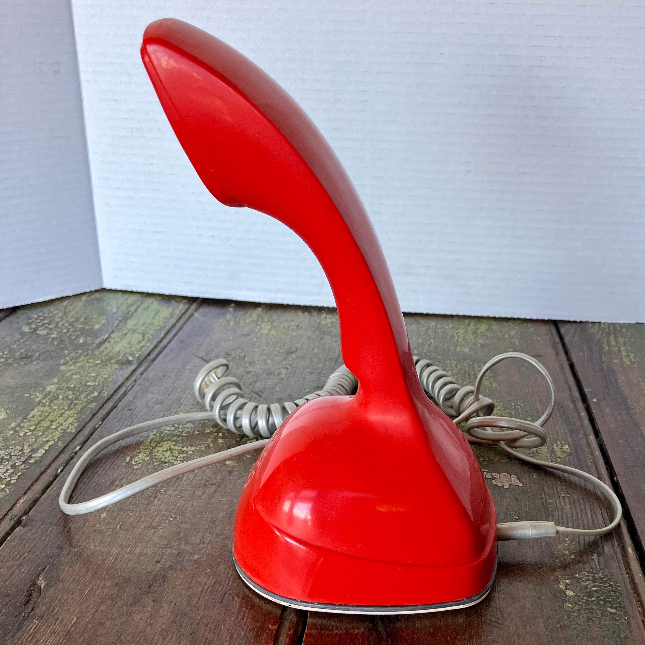 The COBRA by Ericofon 1950s MCM Rotary Phone Red - Etsy
