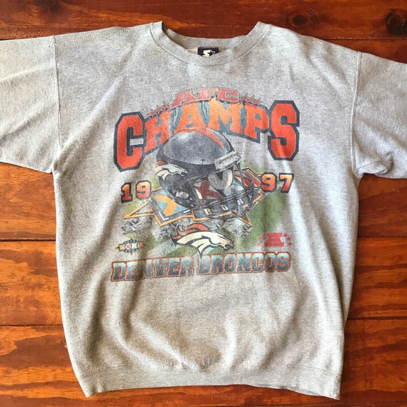 AFC CHAMPS 1997 Denver Broncos vintage Starter sweats… - Gem