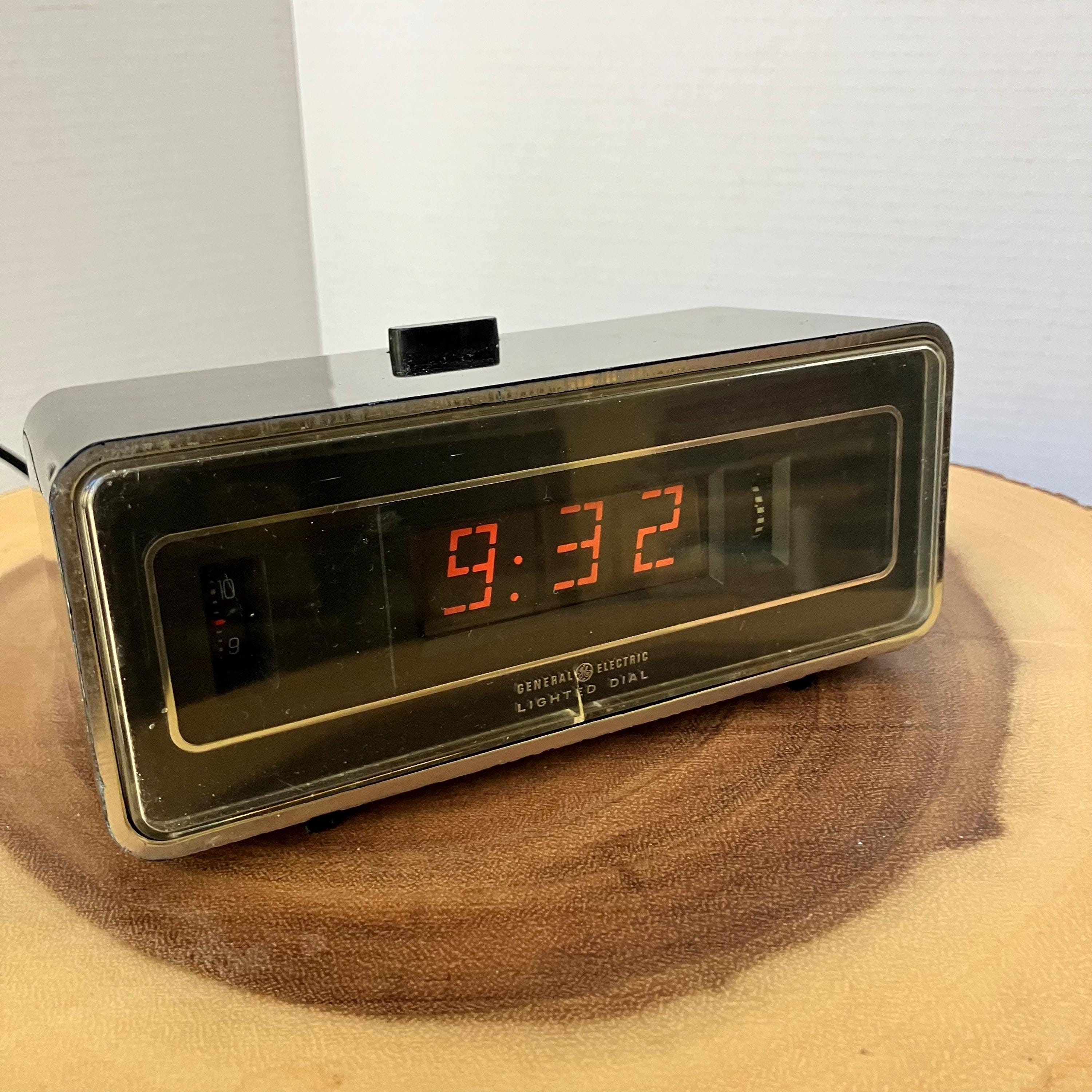 Vintage General Electric Flip Clock - Etsy