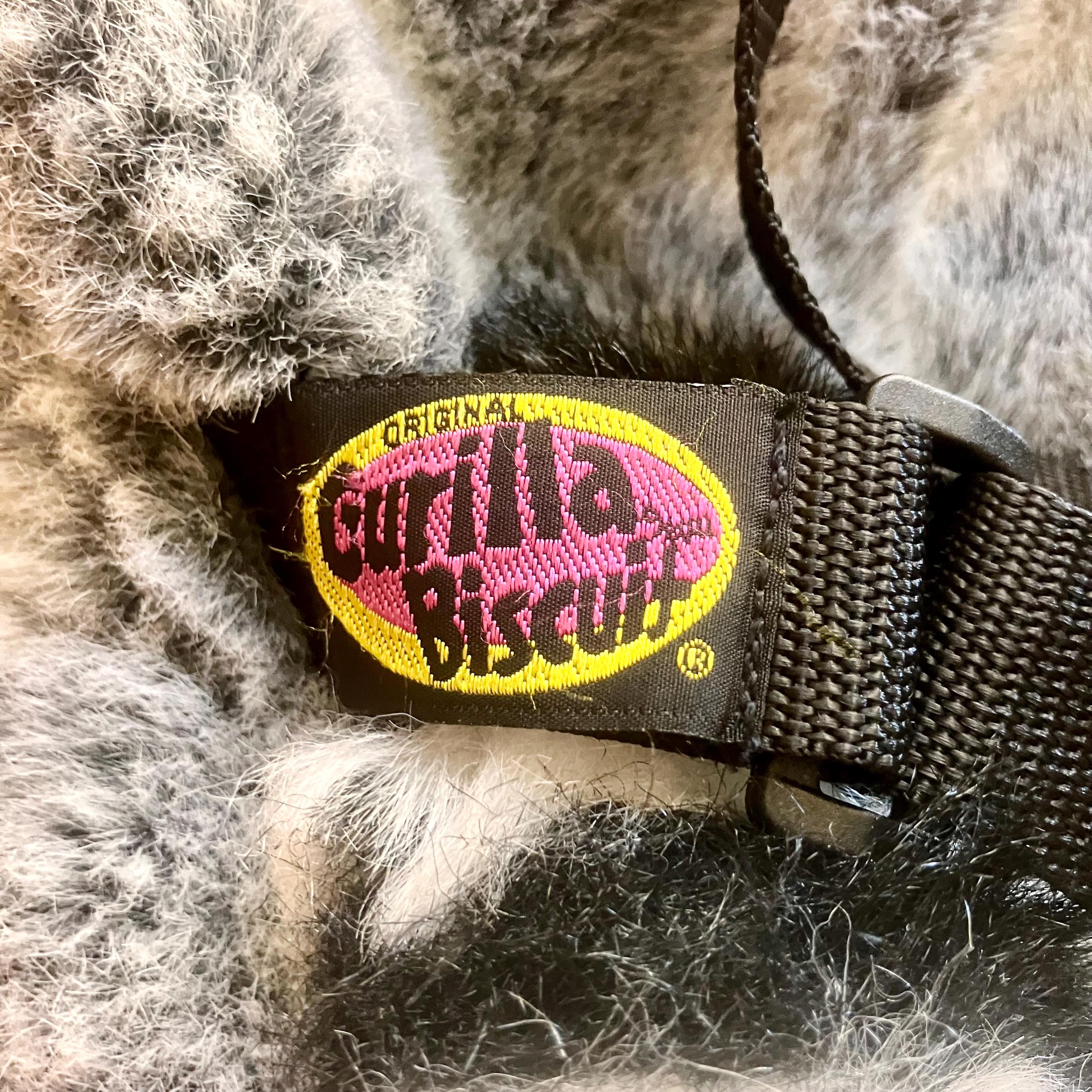 Gurilla BISCUIT Plush Backpack Zipper 1995 Jaygur Import Inc 