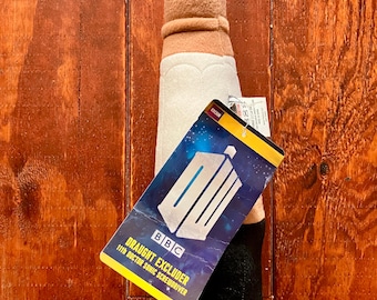 Dr Who tv series Draught Excluder 11th Doctor SONIC SCREWDRIVER