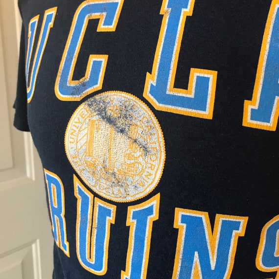 Adidas UCLA Bruins All Stripes T-Shirt, Men's, Size: Medium, Blue
