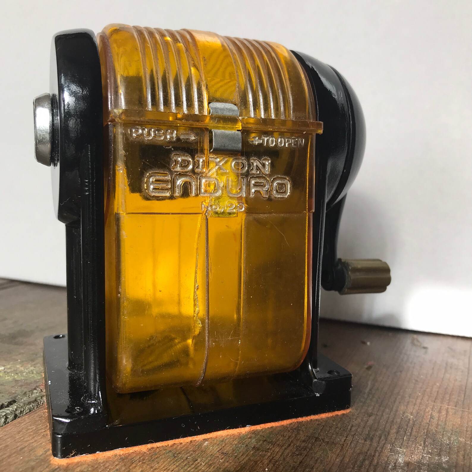 RESTORED DIXON vintage manual pencil sharpener Etsy