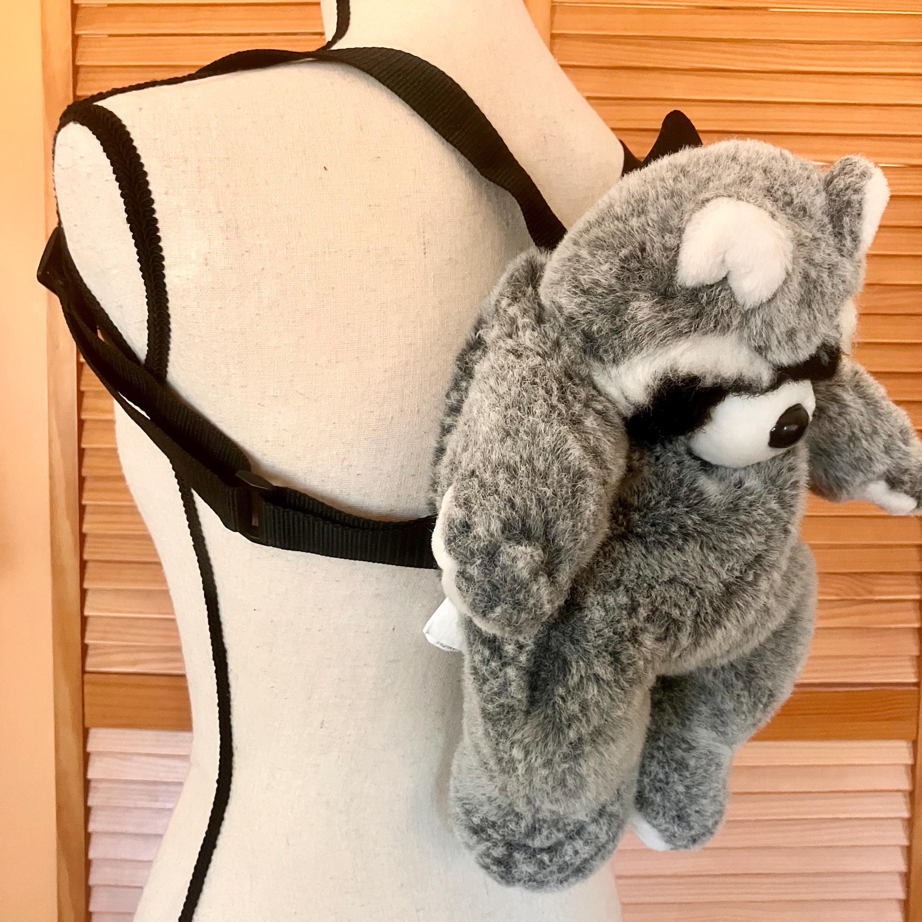 VTG 1995 Gurilla Biscuit Plush Pig Backpack Gurilla BISCUIT Plush Backpack Zipper 1995 Jaygur Import Inc  main image 4