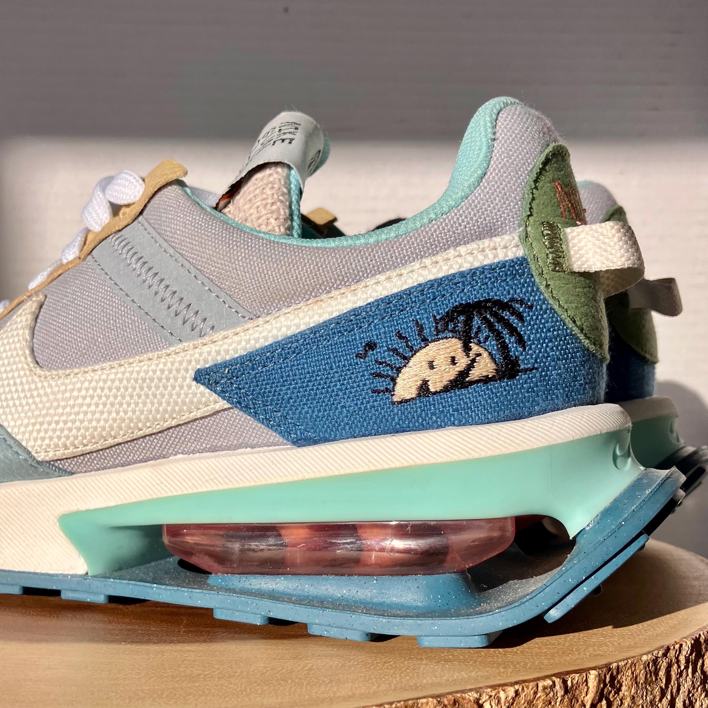 Nike Air Max Pre Day Sneakers Sail Multi Color Men’s Size 12 Running Shoes Nike - Men - Air Max Pre-Day - White/Black/Cobalt Bliss – Nohble main image 2