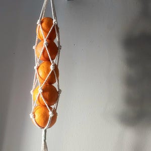 Macrame Hanging Fruit Holder