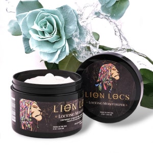 Lion Locs Hair Locking Organic Retwist & Moisturizer Gel For Dreadlock, Dreads, Sisterlocks, Microlocs, Brotherlocks