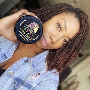 Lion Locs Firm Hold Hair Locking Organic Retwist & Moisturizer Gel For Dreadlock, Starter Dreads, Sisterlocks, Microlocs, Brotherlocks image 6