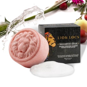 Lion Locs Shampoo Bar & Conditioner -Works for All Hair Types -Dreadlocks, Microlocs, Sisterlocks, Brotherlocks, Braids| Residue Free