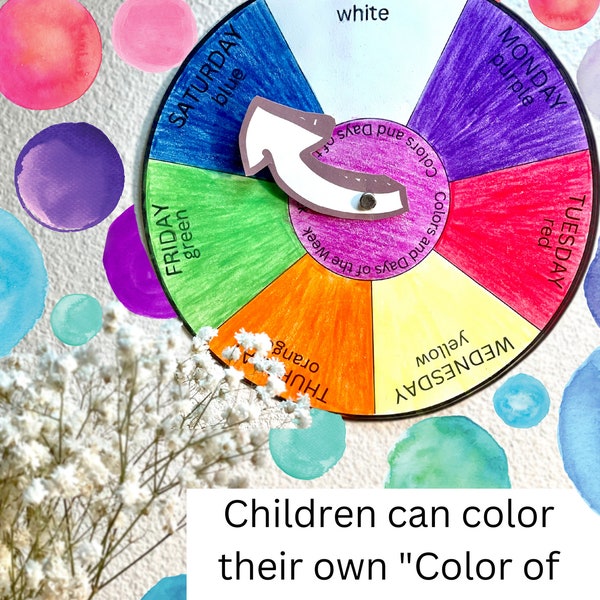 Waldorf Color of the Day Wheel | Early Childhood Resource