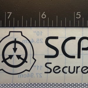 SCP Foundation Logo Emblem Cut Vinyl Decal up to 12 Inches -  Israel