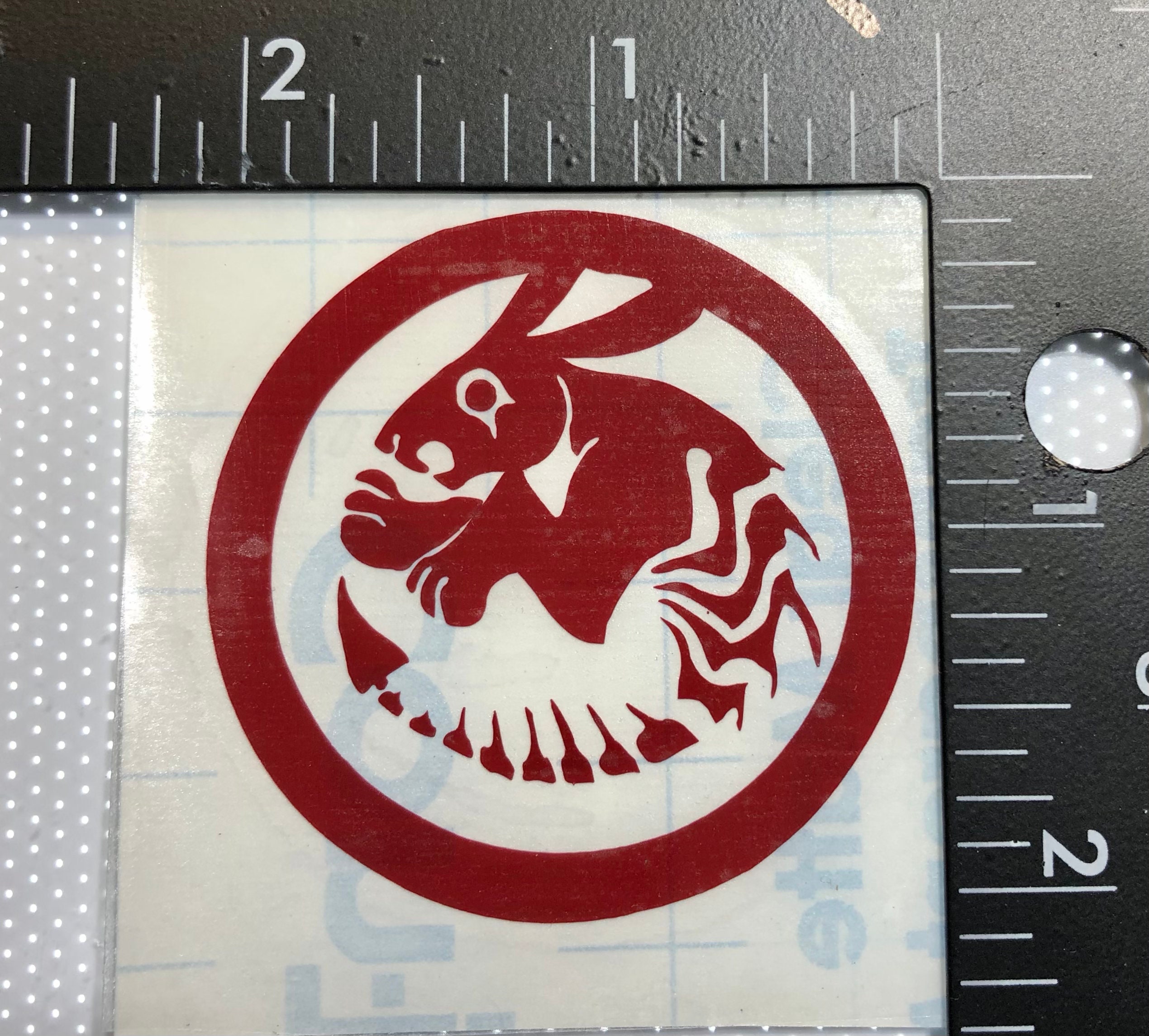 MTF Lambda-5 white Rabbits Unit Patch from SCP -  Denmark