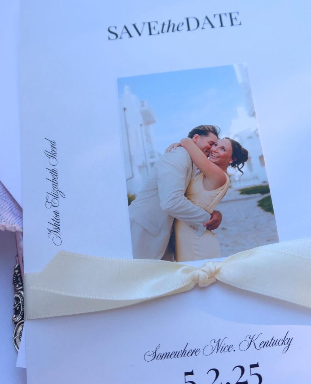 Save the Date Editable Canva Template Wedding / Save the Dates