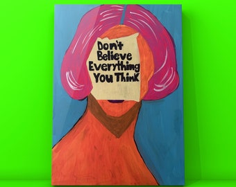 Thinker’ handmade acrylic