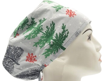 Christmas Scrub Hat - Etsy Australia