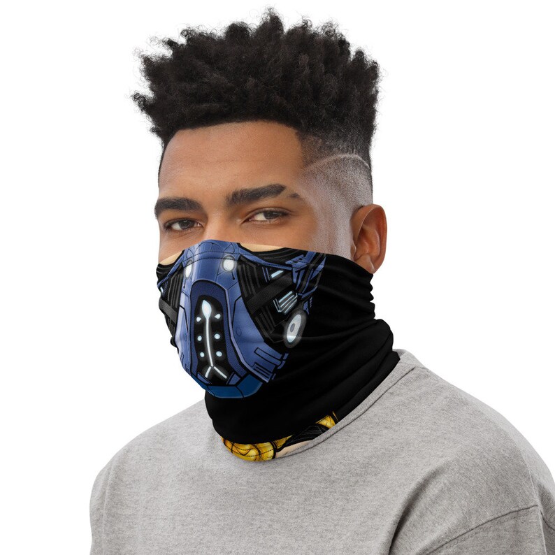 Sub-Zero Scorpion Mortal kombat Adult Face Mask / Neck | Etsy