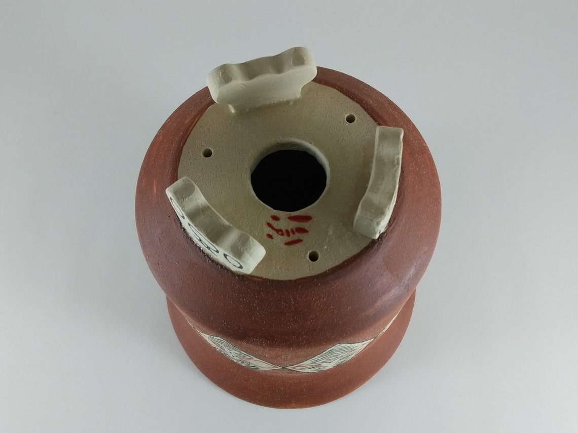 Bonsai Pot with slip inlay Ceramic Planter Cascade Semi Etsy