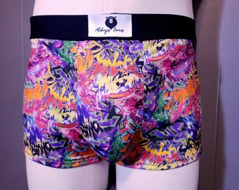 Graffiti Square Swimming Trunk