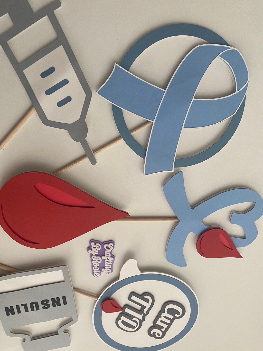 Diaversary Photo Props Diabetes Health Life Milestone Type One