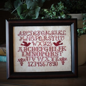 My Flossy Sampler -Cross Stitch Chart