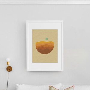 Skyline Layers / Art Print (Multiple Sizes)