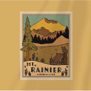 Mt. Rainier NP / Art Print