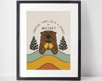 Lowering Temps / Art Print
