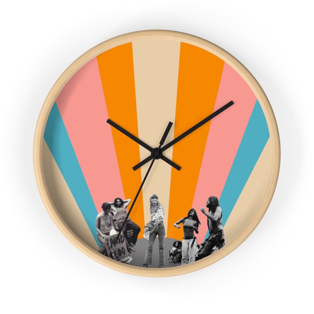 Woodstock Wall Clock - Etsy