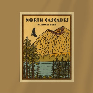 Parc national des North Cascades / Tirage d’art