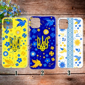 Phone cover with Ukrainian coat of arms fit for iPhone 15 pro max case Ukrainian ornament iPhone 11 12 13 case Glory to Ukraine
