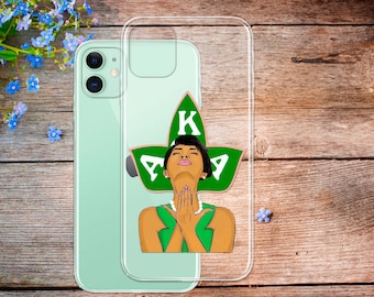 AKA iPhone 17 pro max case Sorority art Phone case iPhone 16 Pro case Alpha Kappa Alpha iPhone XS