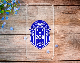 zeta phi beta logo phone case iPhone 17 16 15 14 13 12  cover