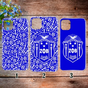 iPhone 15 Hülle mit Zeta Phi beta Logo Galaxy S22 S21 S20 Hülle iPhone 14 Hülle iPhone 11 Pro Hülle iPhone Xs X Hülle iPhone 13 Hülle