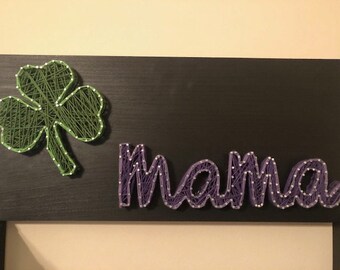 Irlandés Mama String Art- Gran Regalo del Día de la Madre