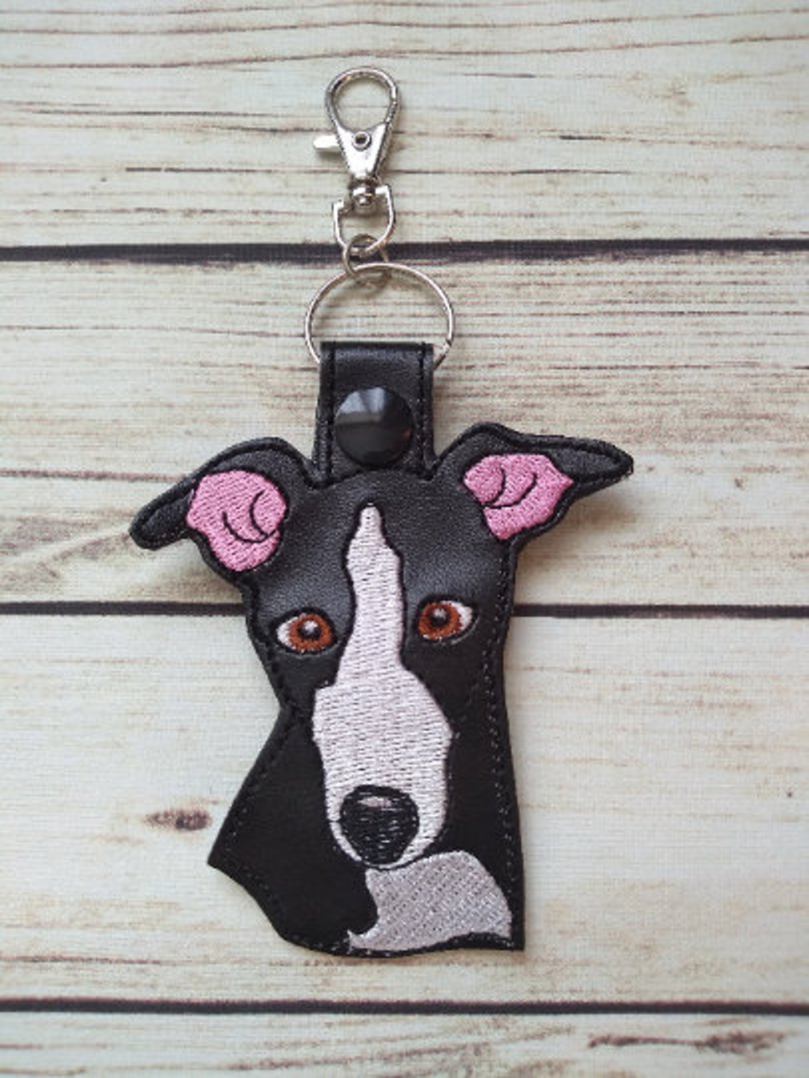 Greyhound keyring dog keyring greyhound gifts Etsy