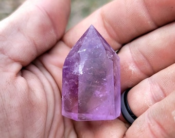 Ametrine tower, small ametrine tower