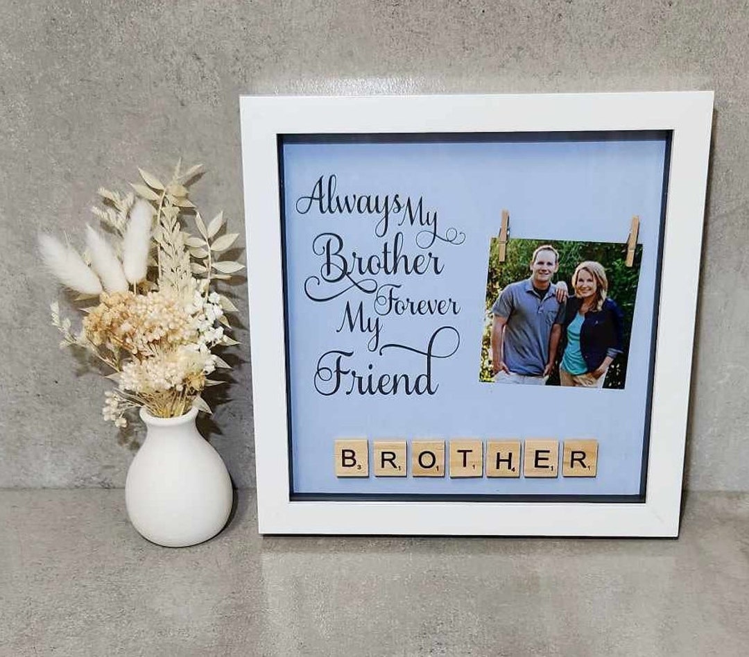Brother, Brother Frame, Brother Gift, Bro, Always My Brother