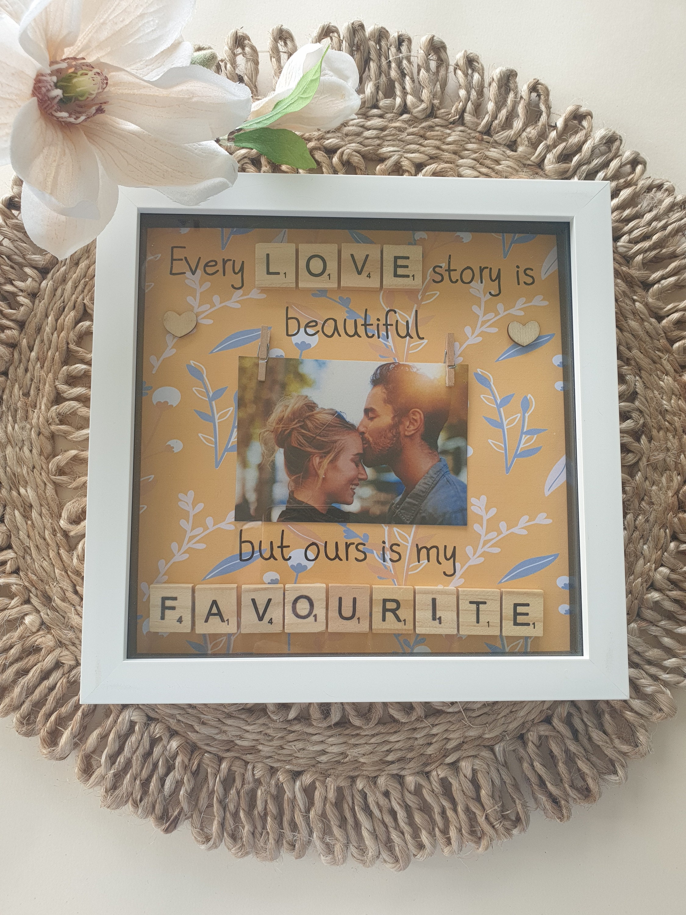 Love Every Love Story Is Beautiful Personalised Frame Etsy