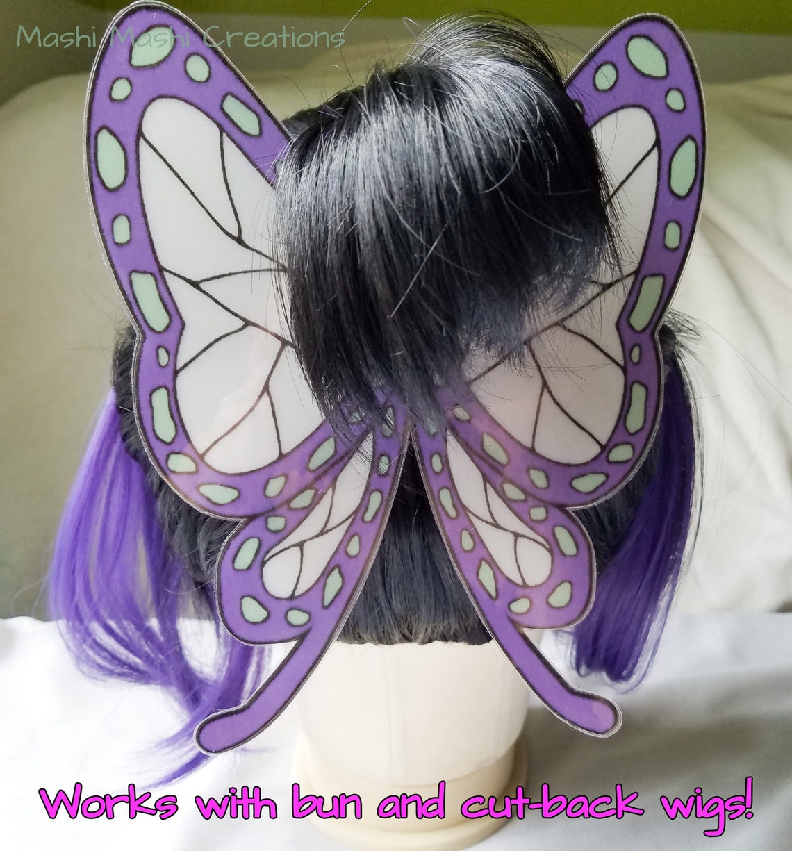 butterfly hairpiece