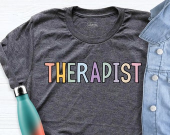 Therapist Appreciation Tee, Mental Health Matters Shirt, Best Therapist Tee, Physical Therapy Shirt, Psychologist Shirt, Anxiety Shirt