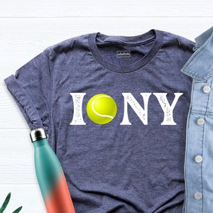 Tennis Championship Shirt, I Love Tennis Shirt, I Love New York Shirt, Tennis Shirt, Game Day Shirt, Tennis T-Shirt, Tennis Love Tee