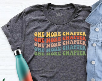 Read Shirt For Women, Bookish Shirt, Funny Reading Shirt, One More Chapter, Reading Shirts, Shirts About Reading, Read Shirt, Book Shirt