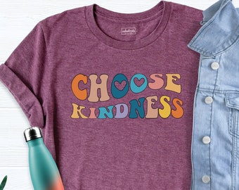 Choose Kindness Shirt, Be Kind Shirt, Teacher Life Shirt, Kindness Shirt, Back To School Tee, Motivational Shirt, Teacher Christmas Gift Tee