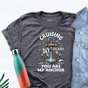 Custom Anniversary Cruise Shirt, Family Cruise Vacation, Wedding Anniversary Vacation Shirt, Custom Anniversary Cruise Trip T-Shirt