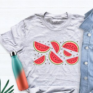 Cute Watermelon Shirt, Watermelon Party Outfit, Adventure Holiday Shirt, Summer Shirt, Watermelon Slices Shirt, Vacation Shirt, Beach Shirt