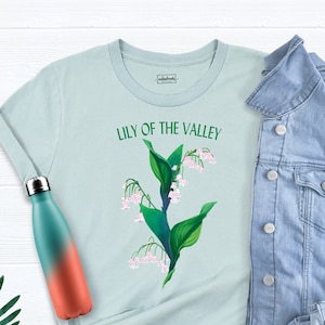 Lilies of the Valley Tshirt - Etsy Lilies of the Valley Tshirt - Etsy